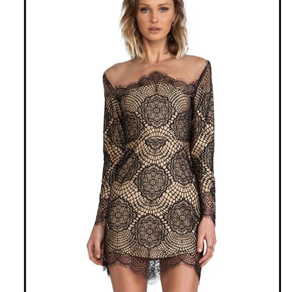 For Love & Lemons Grace Dress Medium - Picture 2 of 10